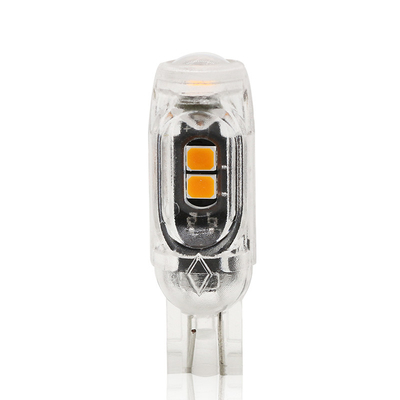 360 graus lâmpada LED lâmpada de placa de licença automotiva luz T10 2835 3030 5smd LED destaque 5W5 não polar pequena largura lâmpada