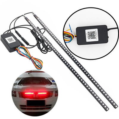 Universal ABS Lâmpadas de LED do interior do carro à prova d'água 56CM Car Flash Strobe Light Knight Rider Scanner Light