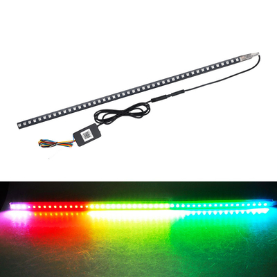 Universal ABS Lâmpadas de LED do interior do carro à prova d'água 56CM Car Flash Strobe Light Knight Rider Scanner Light