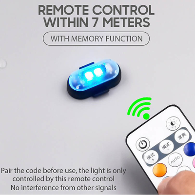 RGB Color LED Car Interior Atmosphere Lights Micro USB IP67 controle remoto sem fio