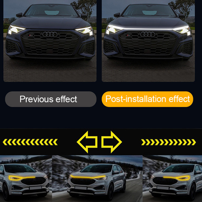 ST-5050-150180APP LED RGB Luzes interiores de carro com controle remoto à prova d'água e flexível