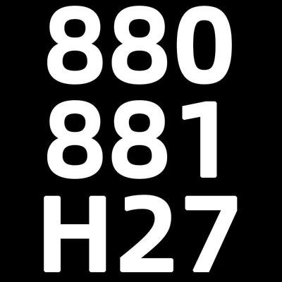 O3 12V 55W farol automotivo H1 H3 H4 H7 H11 9005 do diodo emissor de luz de 12000 lúmens bulbo conduzido 9006 D2H do farol