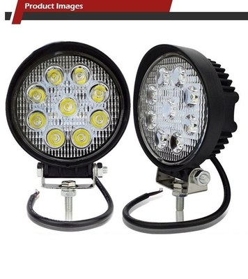 27W Off Road conduzido ponto ilumina a luz de névoa de condução brilhante super para o caminhão SUV