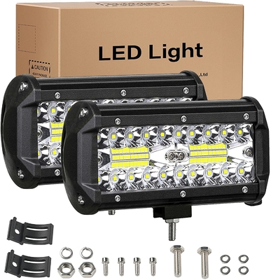 a névoa de 240W 24000lm conduziu a barra que clara 7 polegadas conduziram luzes de condução Off Road impermeável