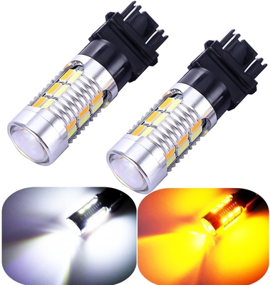 3157 3057 3357 4157 luzes de pisca-pisca Amber Switchback do freio do diodo emissor de luz 22 SMD com projetor