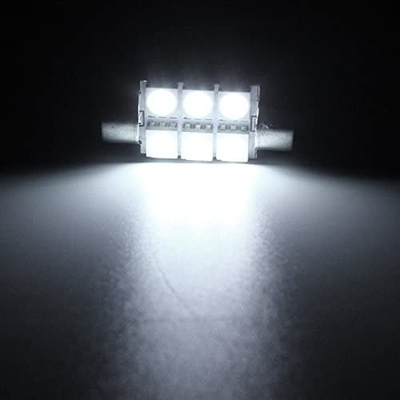 Da abóbada interior do bulbo de lâmpada das luzes do carro do diodo emissor de luz 6SMD do festão C5W 5050 C.C. branca azul 12V 31mm 36mm 39mm 41mm