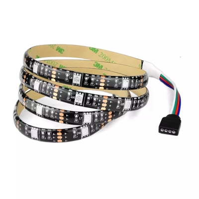 C.C. colorida 5V da tira de tubo SMD do diodo emissor de luz do farol do carro de USB 5050 RGB flexível