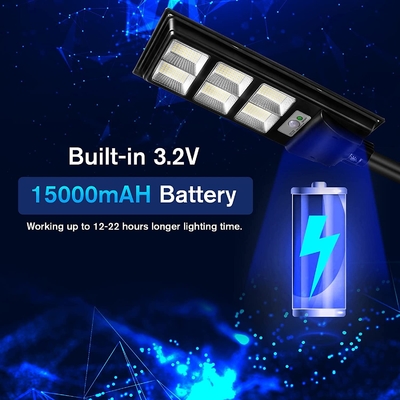 Luz de rua solar de 120 watts para a resistência branca IP65 da inundação da luz do dia 5000K exterior impermeável