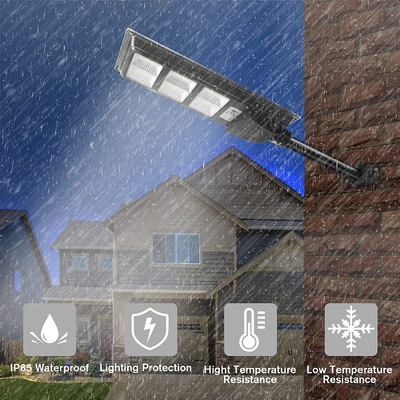 Luz de rua solar de 120 watts para a resistência branca IP65 da inundação da luz do dia 5000K exterior impermeável