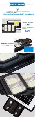Luz de rua solar de 120 watts para a resistência branca IP65 da inundação da luz do dia 5000K exterior impermeável